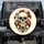 Human Skull Red Roses Green Leaves Parchment Texture - Gothic Decor Gift for Gothic Lover Spare Tire Cover - 1