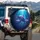 Aggressive Luminous Sharks Deep Sea - Ocean Lover Gift Spare Tire Cover - 3
