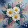 White Daisy Flowers Lavender Botanical - Home Decor Gift for Flower Lover Spare Tire Cover - 6