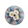 White Daisy Flowers Lavender Botanical - Home Decor Gift for Flower Lover Spare Tire Cover - 4