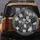 Curious Cat Faces Paw Prints - Cat Lover Gift for Pet Owners Spare Tire Cover - 5