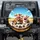 Cartoon Cows Vehicle Interior Rural Landscape Farmhouse Decor Gift for Cow Lover Spare Tire Cover - 1
