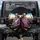 Skeleton Hawaiian Shirt Steering Wheel Broadsword - Vehicle Decor Gift Spare Tire Cover - 1