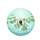 White Lily Flowers Green Lily Pads Floating Water - Home Decor Gift for Nature Lovers Spare Tire Cover - 4