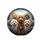 Smiling Fluffy Goldendoodle Dog Pack Road Trip Scene - Pet Lover Gift for Dog Owners Spare Tire Cover - 4