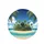 Tropical Island Palm Trees Ocean Beach - Outdoor Adventure Gift Spare Tire Cover - 4