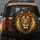 Powerful Regal Geometric Polygonal Lion Head Golden Eyes - Outdoor Decor Gift Spare Tire Cover - 5