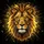 Powerful Regal Geometric Polygonal Lion Head Golden Eyes - Outdoor Decor Gift Spare Tire Cover - 6