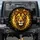 Powerful Regal Geometric Polygonal Lion Head Golden Eyes - Outdoor Decor Gift Spare Tire Cover - 1