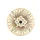 White Daisy Flowers Golden Centers Botanical Leaves Berries Sprigs - Nature Lover Decor Gift Spare Tire Cover - 4