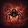 Black Spider Red Eyes Spider Web - Halloween Decor Gift for Spider Lover Spare Tire Cover - 6