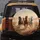 Brown Red White Wild Horse Trio Gallop Dusty Desert - Wildlife Lover Gift Spare Tire Cover - 5