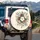 Hibiscus Dahlia Chrysanthemum Floral Garden - Botanical Lover Gift Spare Tire Cover - 3