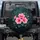 Pink Hibiscus Botanical Garden Decor Gift for Floral Lover Spare Tire Cover - 1