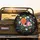 Lush Floral Bouquet Midnight Garden - Everyday Vehicle Decor Spare Tire Cover - 2