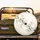White Cream Cherry Blossoms Dark Brown Branches - Outdoor Nature Gift Spare Tire Cover - 2