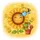 Happy Sunflower Bee Snail Garden Scene Garden Lover Gift Spare Tire Cover - 6