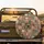 Peonies Lilies Damask Wood Grain Patchwork Textile Collage Farmhouse Decor Gift Spare Tire Cover - 2