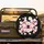 Elegantly Tied Pastel Pink Bows White Daisies Outline Hearts - Vehicle Lifestyle Accessory Spare Tire Cover - 2