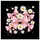 Elegantly Tied Pastel Pink Bows White Daisies Outline Hearts - Vehicle Lifestyle Accessory Spare Tire Cover - 6