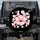 Elegantly Tied Pastel Pink Bows White Daisies Outline Hearts - Vehicle Lifestyle Accessory Spare Tire Cover - 1