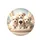 Cute Fluffy White Puppy Dogs Cozy Nest with Bright Curious Eyes – Dog Lover Home Decor Gift Spare Tire Cover - 4