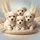 Cute Fluffy White Puppy Dogs Cozy Nest with Bright Curious Eyes – Dog Lover Home Decor Gift Spare Tire Cover - 6