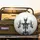 Realistic Trapped Human Skeleton Dark Mist Shadow - Eerie Atmospheric Decor Gift Spare Tire Cover - 2