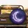 Majestic Crescent Moon Stars Nebulae Deep Cosmic Night Sky - Stargazer Lover Gift Spare Tire Cover - 2