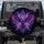 Great Horned Owl Tribal Geometric Neon Glow - Wildlife Lover Gift Spare Tire Cover - 1