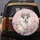 White Llama Flower Crown Beaded Necklace Floral Wildflower Nature Lover Gift Spare Tire Cover - 5