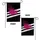 FIGHT Pink Breast Cancer Awareness Ribbon Stars White Black Stripes - Support Gift Garden Flag - 4