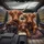 Highland Cattle Road Trip Landscape - Wildlife Lover Gift for Cow Lover Spare Tire Cover - 6