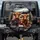 Highland Cattle Road Trip Landscape - Wildlife Lover Gift for Cow Lover Spare Tire Cover - 1
