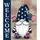Patriotic Gnome Welcome Banner 1776-2026 USA 250th Anniversary Independence Day Garden Flag - 6