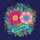 Fuchsia Pink Blooming Flowers Welcome - Psychedelic Floral Home Decor Gift Garden Flag - 6