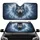 Majestic Alpha Wolf Head Sapphire Feather Filigree - Car Interior Upgrade Wolf Lover Gift Car Sunshade - 1