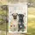 Fawn Black Pugs Cosmos Flowers Lush Foliage HELLO Word - Everyday Home Decor Gift for Dog Lovers Garden Flag - 5