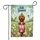 Goldendoodle Dog Scooter Hello Summer Wildflowers Birds - Summer Home Decor Gift for Dog Lovers Garden Flag - 3