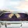 Haunted Castle Full Moon Bats Jack-o'-Lanterns Spooky Halloween Car Interior Upgrade Car Sunshade - 5