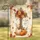 Rustic Cross Autumn Flowers Pumpkins Give Thanks To The Lord - Thanksgiving Holiday Decor Garden Flag - 1
