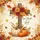 Rustic Cross Autumn Flowers Pumpkins Give Thanks To The Lord - Thanksgiving Holiday Decor Garden Flag - 6