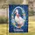 White Duck Pink Bow Welcome Wreath Hydrangea Rose - Garden Decor Gift for Duck Lovers Garden Flag - 1