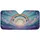 Intertwined Rainbow Arches Layered Clouds Expansive Sky Haze Light - Car Interior Upgrade Car Sunshade - 3