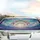Intertwined Rainbow Arches Layered Clouds Expansive Sky Haze Light - Car Interior Upgrade Car Sunshade - 5