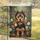 Yorkshire Terrier Puppy Wildflower Meadow - Dog Lover Home Decor Gift Garden Flag - 5