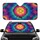 Organic Psychedelic Fluid Tie Dye Sunburst Splashes Swirls Streaks - Car Interior Upgrade Car Sunshade - 1