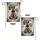 Fluffy Yorkshire Terrier Security Force Shield - Dog Lover Home Decor Gift Garden Flag - 4