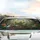 Tree Frogs Butterflies Tropical Jungle - Car Interior Upgrade for Frog Lover Gift Car Sunshade - 5
