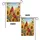 Northern Cardinals Golden Sunflowers Wheat Field Blue Sky - Wildlife Lover Decor Gift Garden Flag - 4